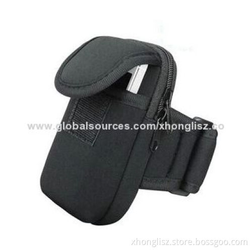 Neoprene fabric arm holder, it's convenient for sporting/personal organizer/OEM designs are welcome